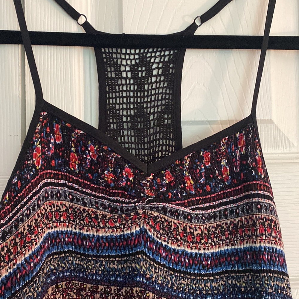 Patterned maxi dress Medium
